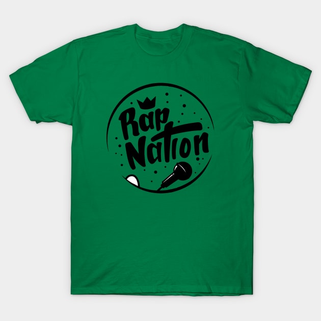 underground rap nation hip hop T-Shirt by untagged_shop